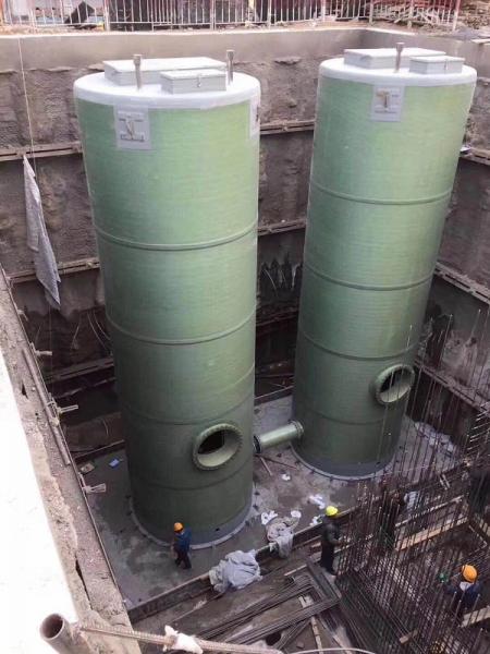 咸宁重庆OPPO智能生态科技园安装一体化污水提升泵